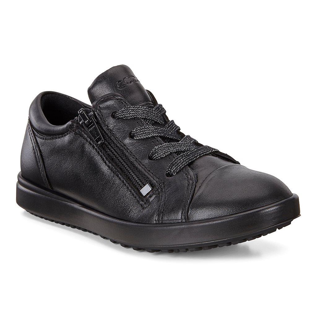 Ecco Elli Girls Sneakers In Black Outlet - India WQF-349720